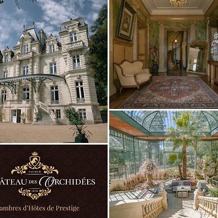 Chateau Des Orchidees En Val De Loire Saumur Kültér fotó